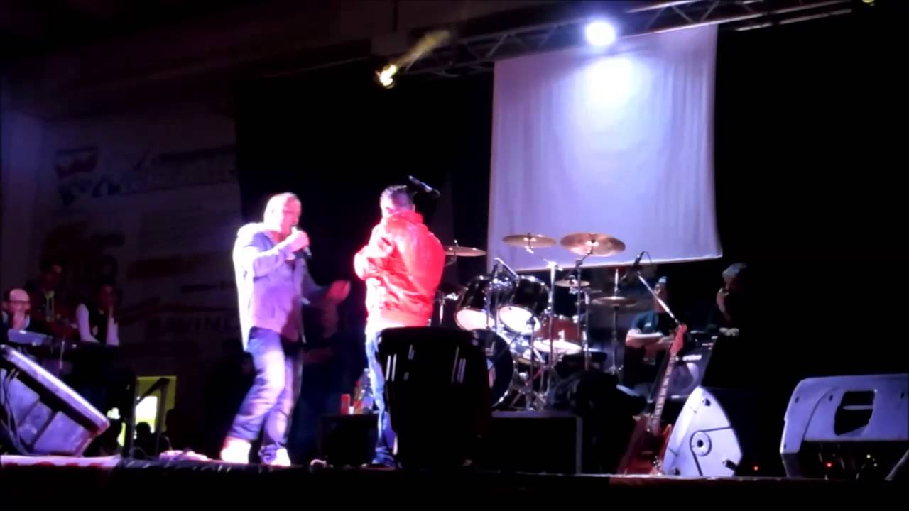 Franco Falco e Gianni Vezzosi (a Trinitapoli)