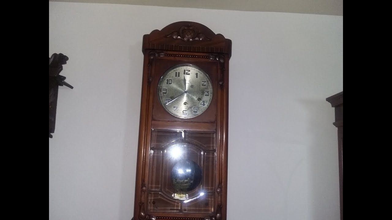 RELOJ DE PARED-AJUSTE DE SONERIA-WALL CLOCK-AUDIO ADJUSTMENT