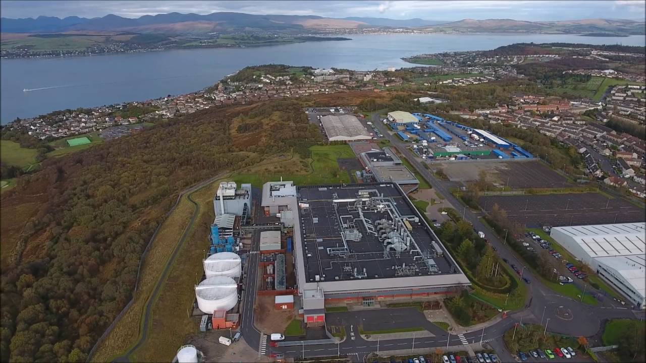 Stunning Drone Views Of Inverclyde And The River Clyde