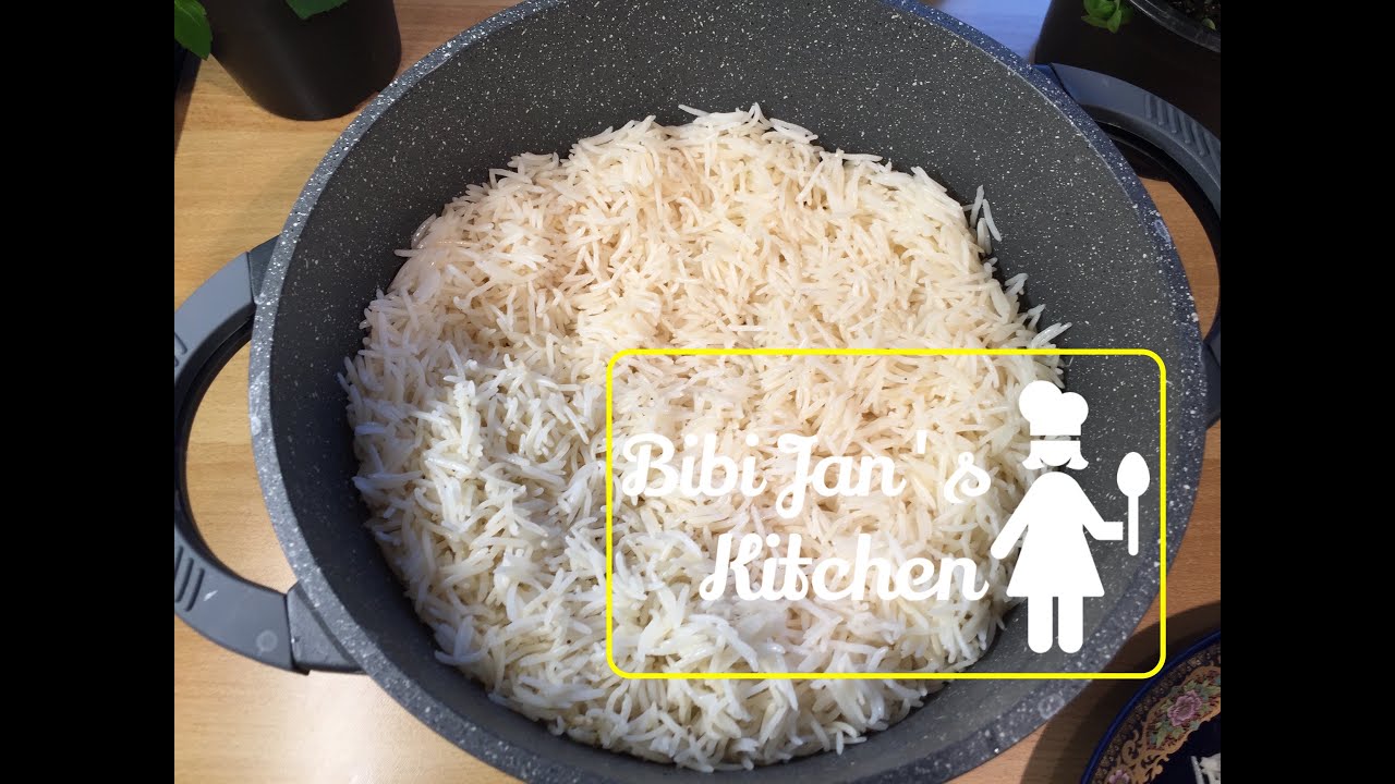 HOW TO COOK THE PERFECT AFGHAN RICE | Chalau | Afghan Rice | Reis kochen afghanisch | Basmati rice