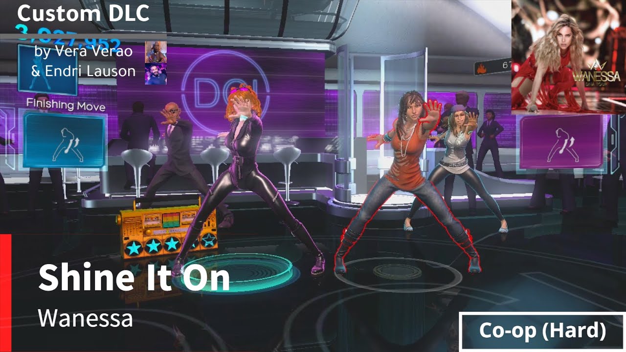 Dance Central 3 | Shine It On (Choreography by RODRIGOBRDC & Endri Lauson) - Wanessa (Co-op)