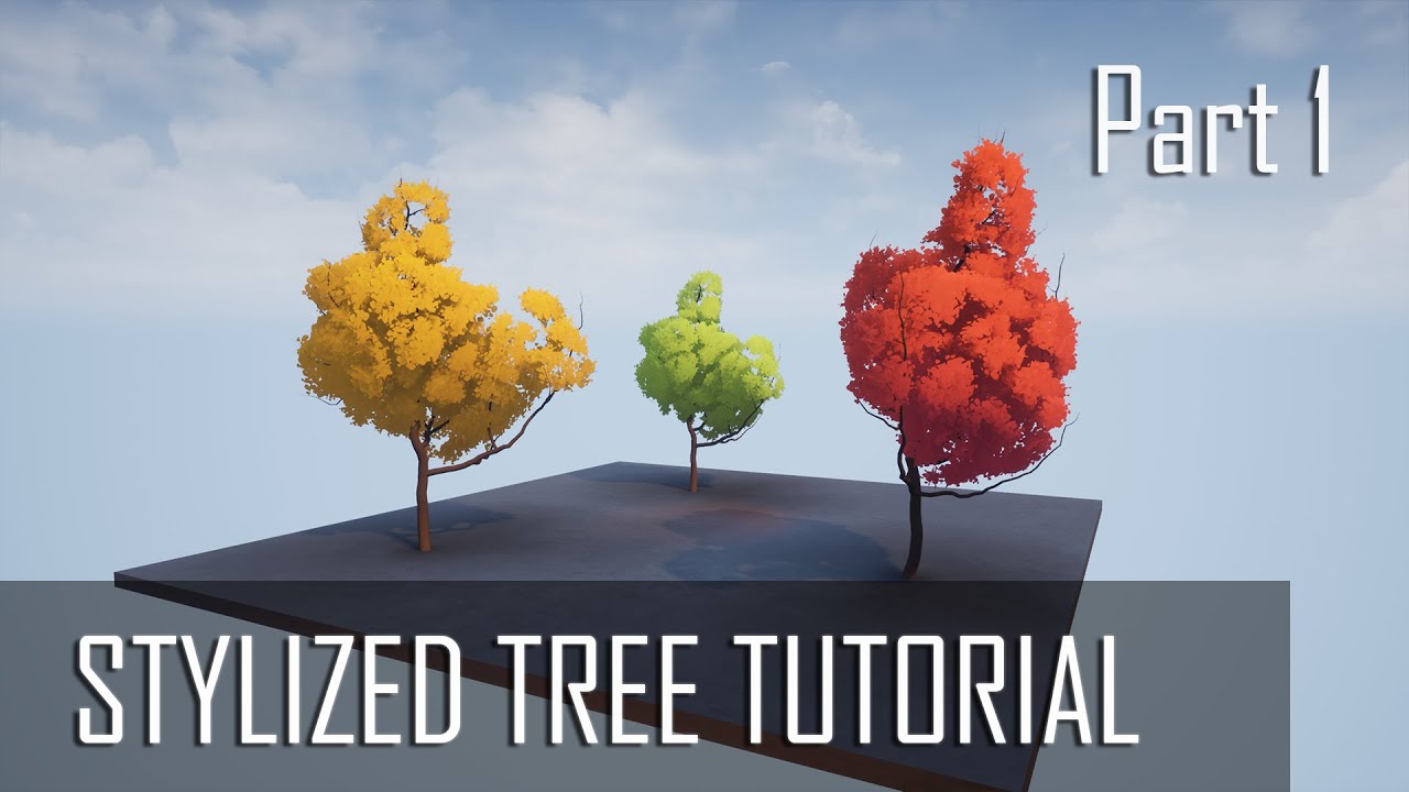Tutorial: Stylized trees with Houdini and Unreal Engine 4 (part 1/6)