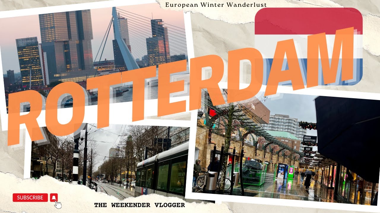 Rotterdam Reverie: Dashcam Expedition Through the Heart of the Netherlands | Urban Exploration