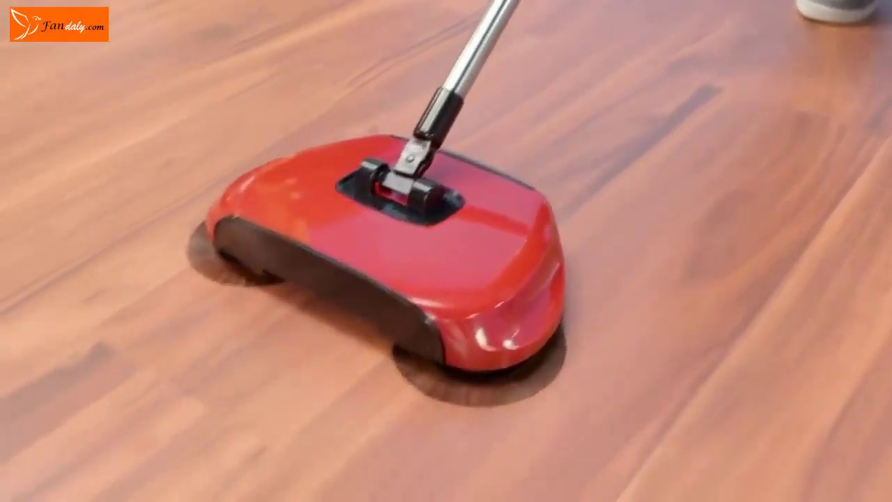 Spinning Broom Floor Roto Sweeper I GCWORLD ms