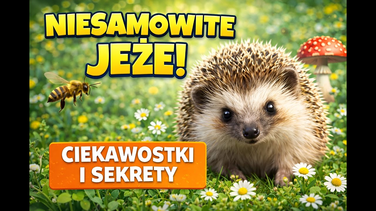 Jeże – mali bohaterowie ogrodu