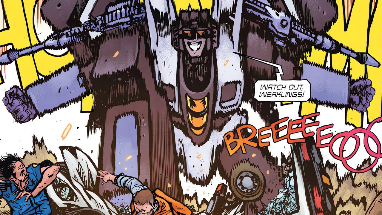 The Decepticons Strike in Transformers #2 (Energon Universe Discussion) Skybound / Image Comics 2023