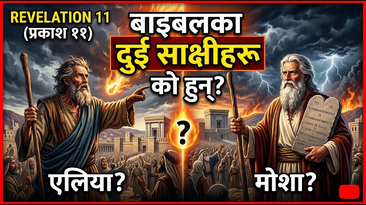   बाइबलमा भनिएका दुई साक्षीहरु को हुन् ?