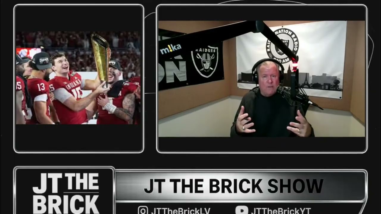 Monologue of the JT The Brick Show 1/20/26 Mendoza, Head Coaches, and the future of the Raiders
