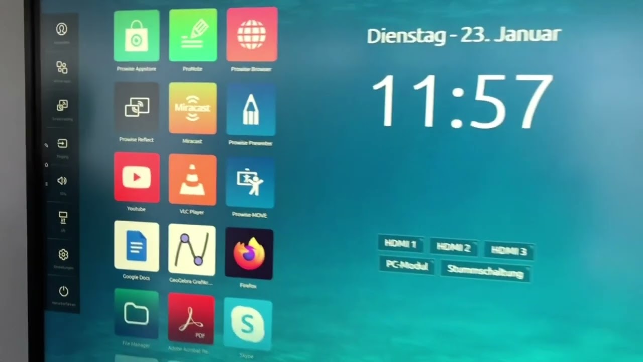 Prowise Touchscreen spiegeln mit 