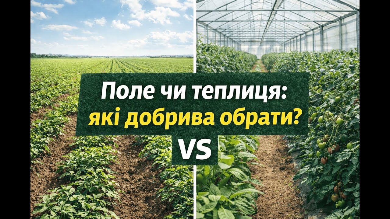 Як вибрати удобрення  відкритий ґрунт чи теплиця  Пояснюємо на прикладах   Sunberry