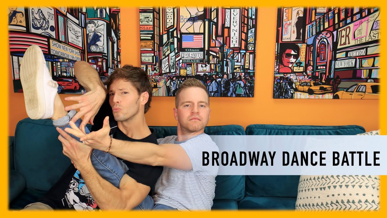 Broadway Dance Battle with Thayne Jasperson | THE TYLER MOUNT VLOG