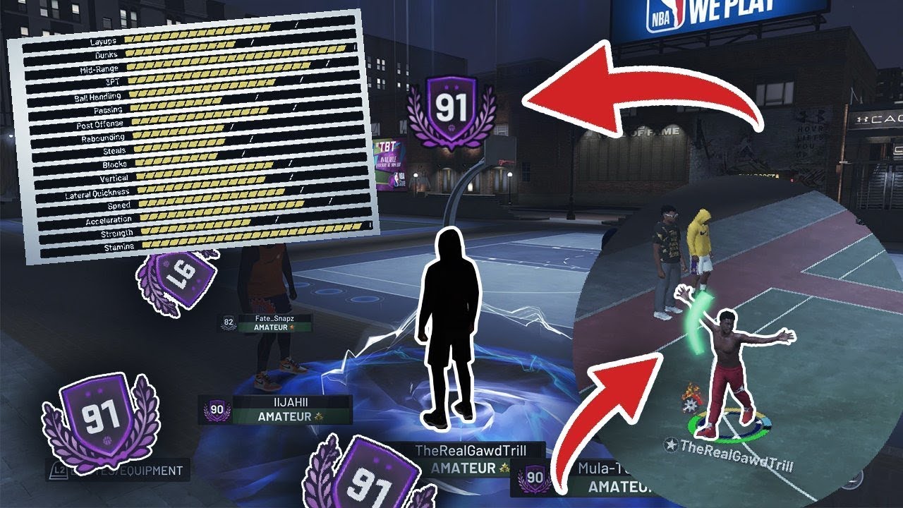 I HIT 91 OVERALL ON A SHOTCREATING SHARPSHOOTER AND TURNED INTO A DEMI GOD 😳 - NBA 2K19