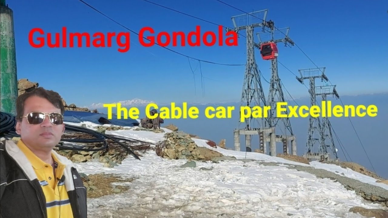 Gulmarg Gondola cable car. The Cable car par excellence. The highest Cable car in India.