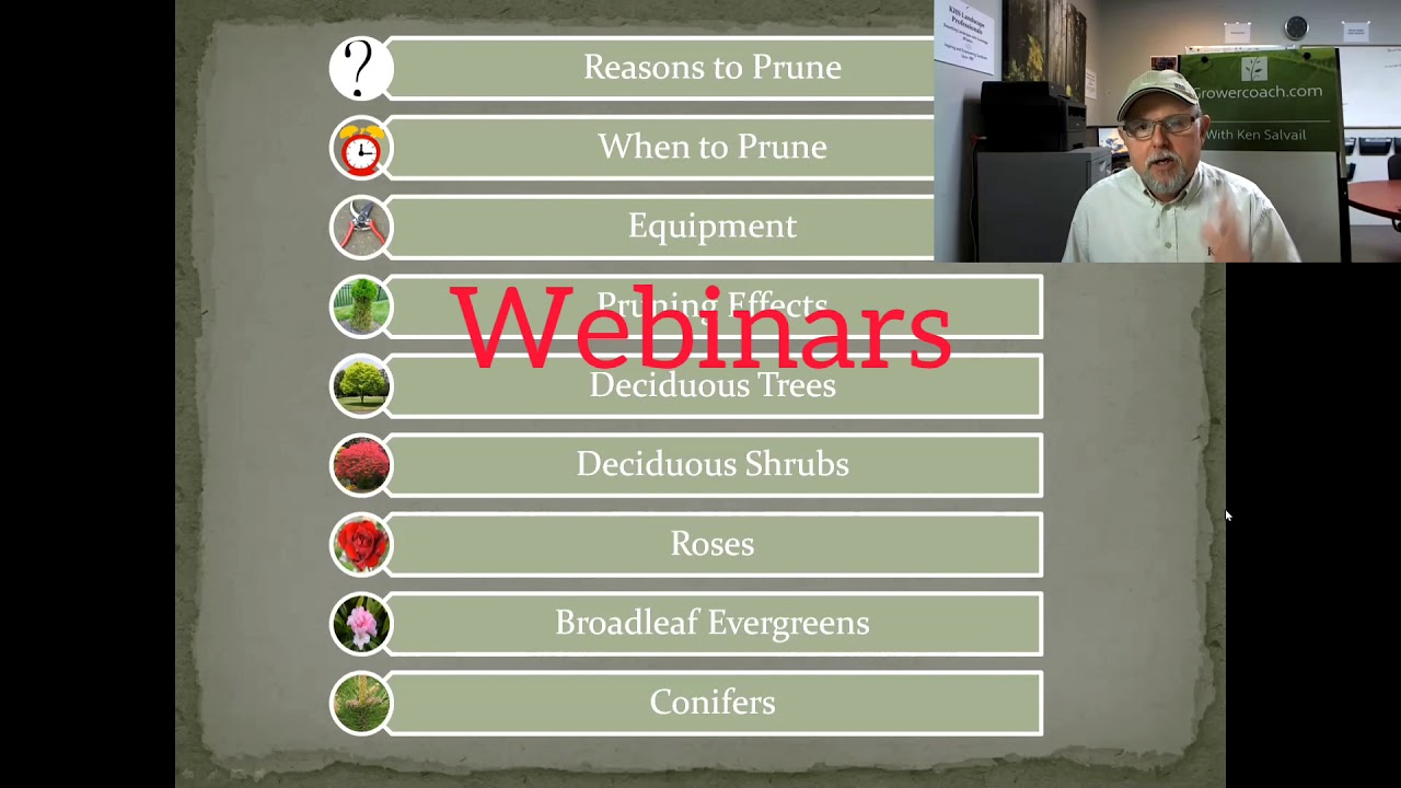 Grower Coach Webinars January 2021