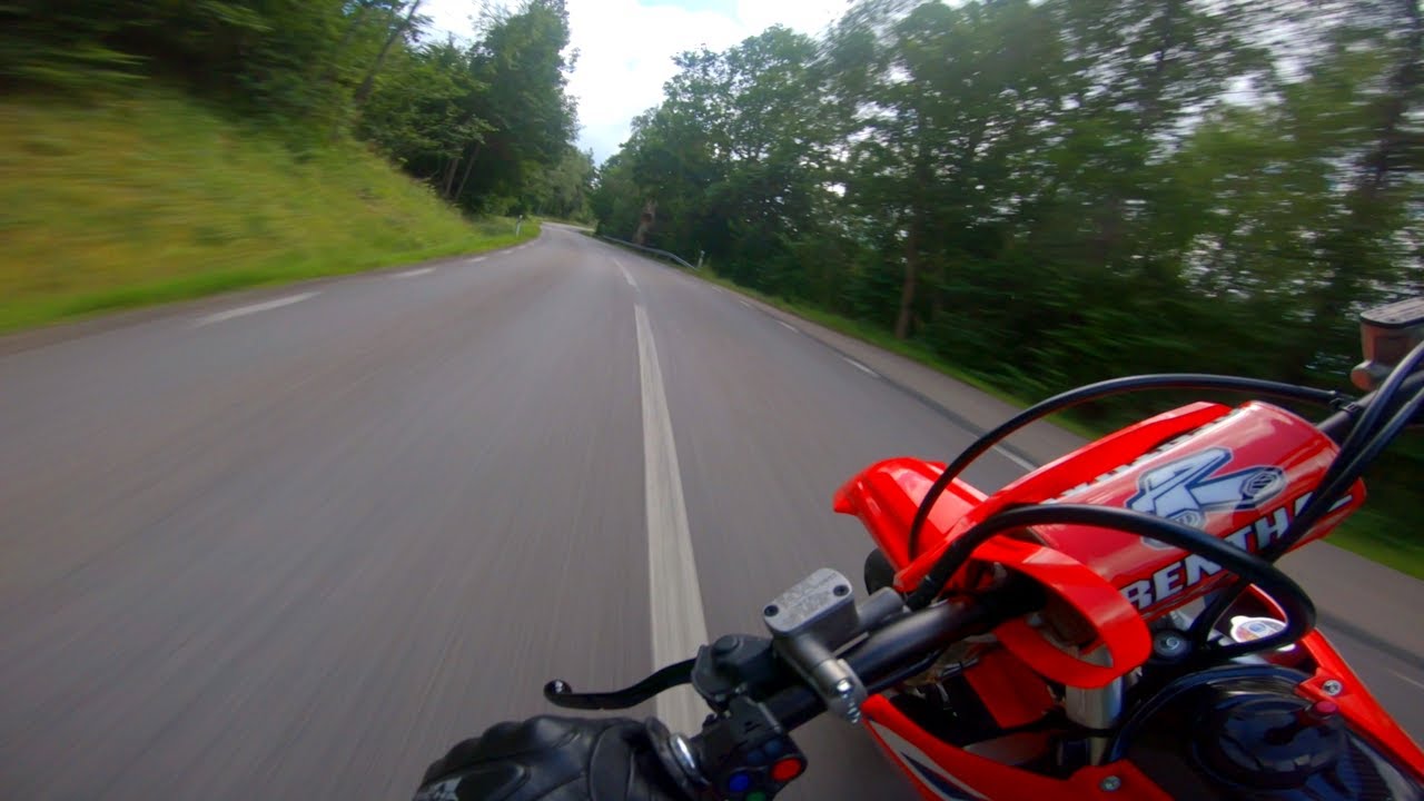 Relaxed Summer Day Ride - CRF450R Supermoto