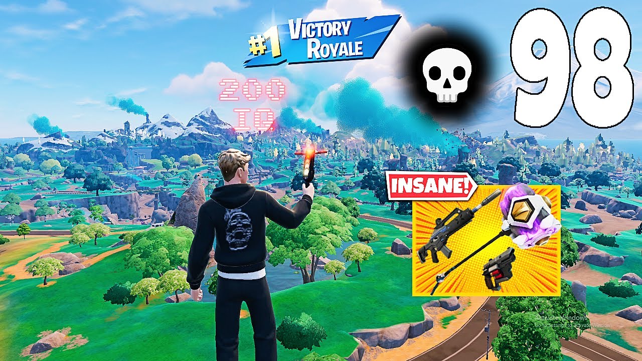 98 Elimination Solo Vs Squads 