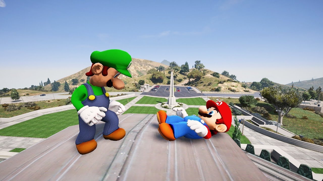 GTA 5 MARIO vs LUIGI Ragdolls Compilation ep.5 (Euphoria Physics | Funny Moments)