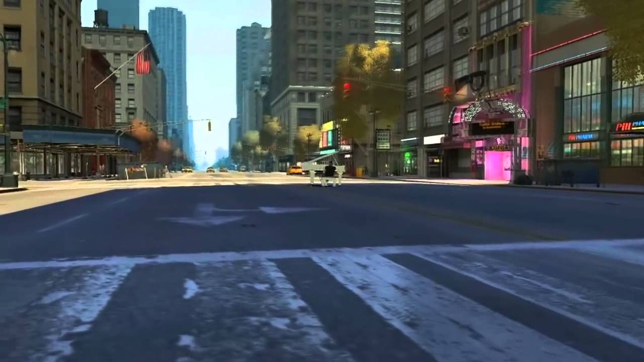Grand Theft Auto IV Piano Car - A Thousand Miles