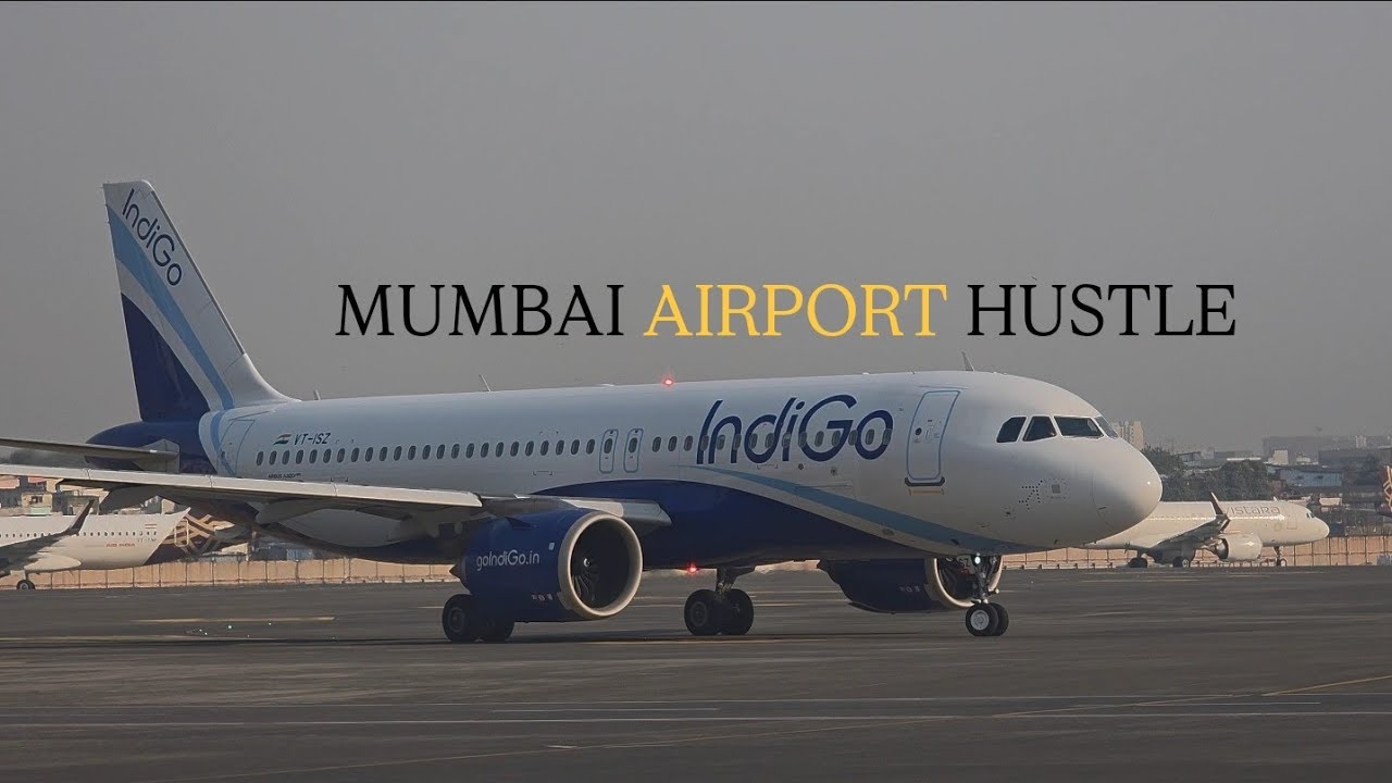 IndiGo A320neo (VT-ISZ) caught in 4K at Mumbai Airport. The king of the Indian skies looking sharp! 