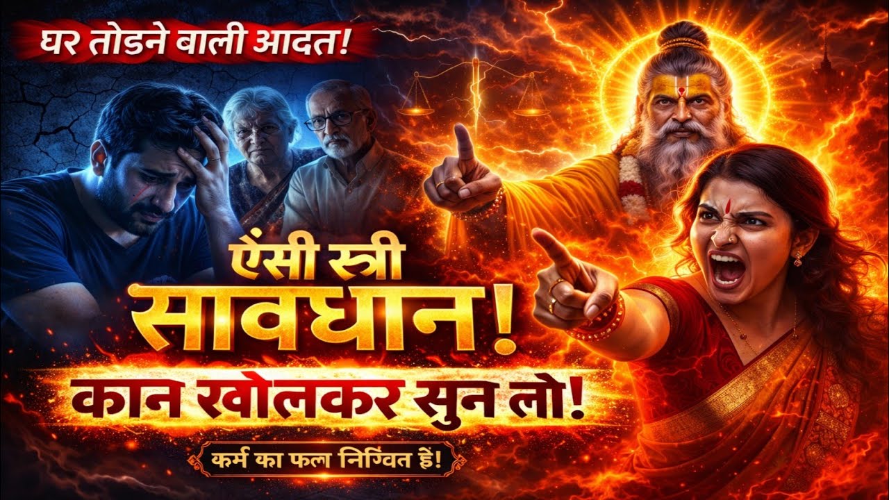 जो स्त्री पति और सास-ससुर को ताना देती है, उसका क्या होता है? | Premanand Ji Maharaj Pravachan