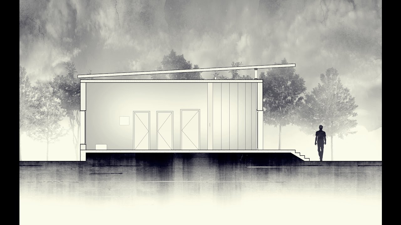 Easy Section Render : Architectural Rendering