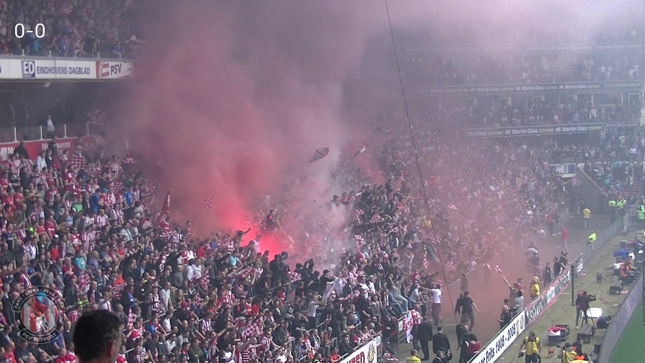 Sfeerbeelden OOST-Tribune : PSV-Ajax : 15/4/2018 : 3-0 #24 #Kampioen
