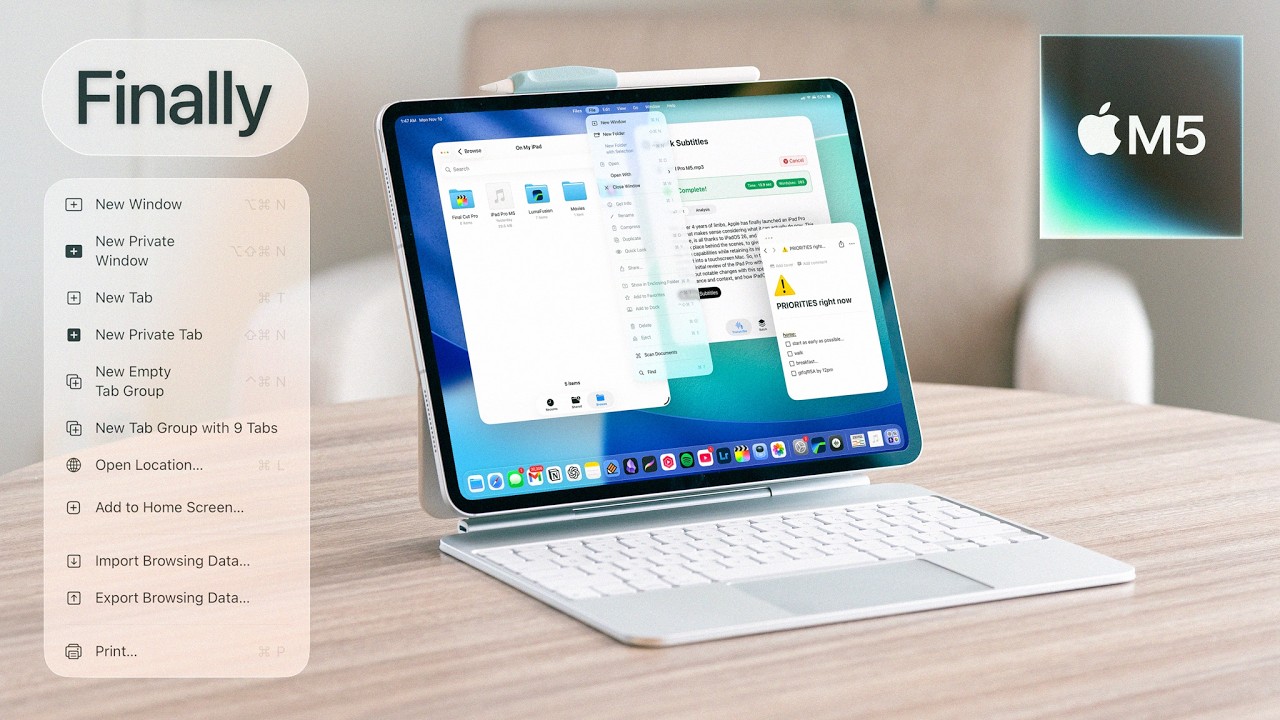 Обзор iPad Pro M5 — наконец-то все понятно!