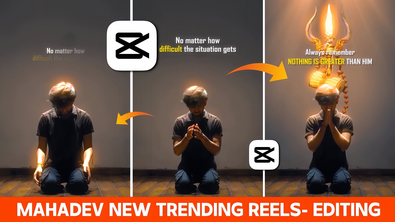 MAHADEV TRENDING New Reels Editing- Capcut | Capcut Video Editing
