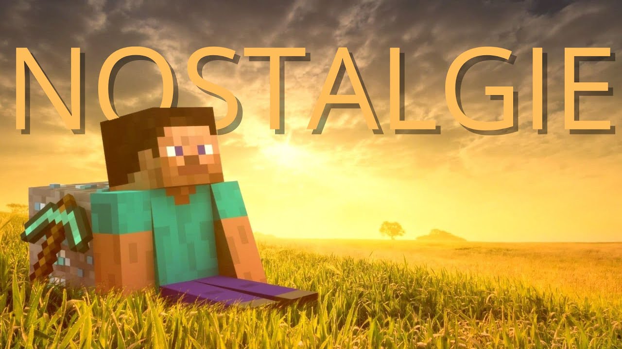 la nostalgie de MINECRAFT...
