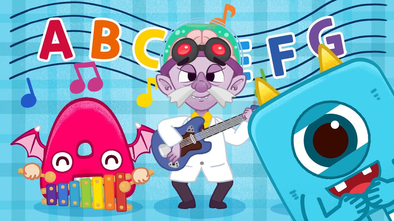 EP02 Алфавитные монстры от А до N: Найдите слова с помощью алфавита - Оригинальная серия ZooZooSong