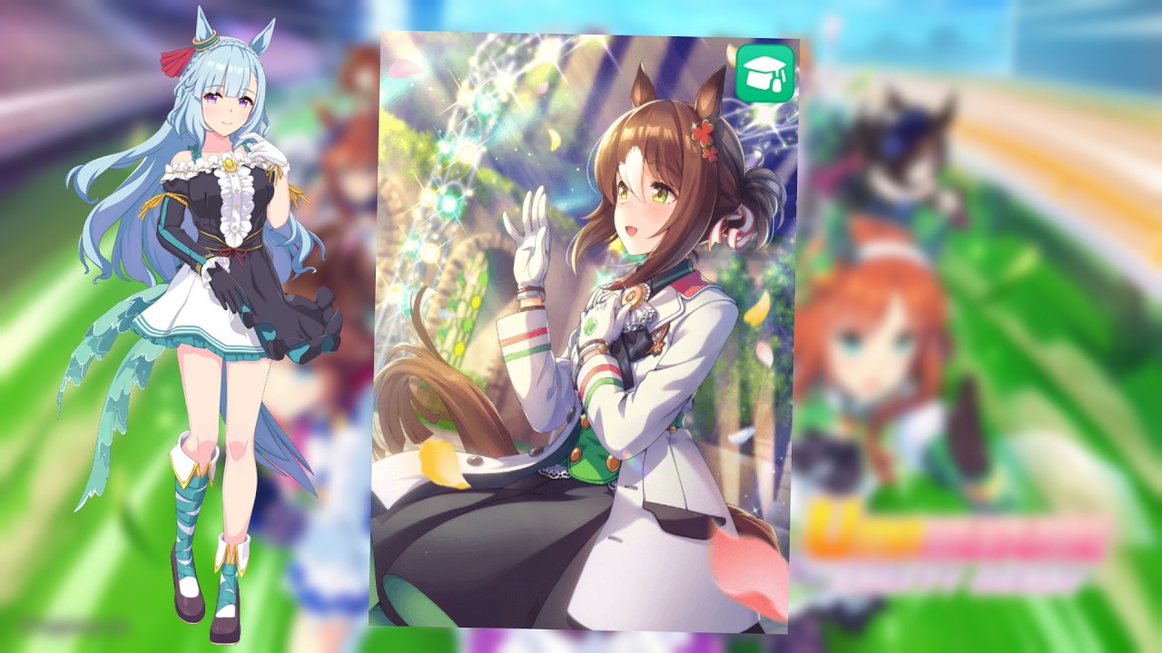 [#2] Крутки в Umamusume: Pretty Derby вместе с Setzer. Mejiro Ardan, Fine Motion SSR.