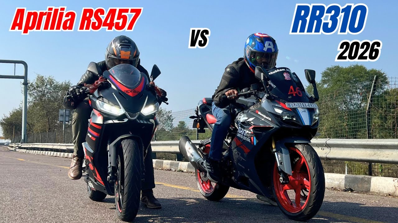 2026 RR310 vs Aprilia RS457 Performance Test