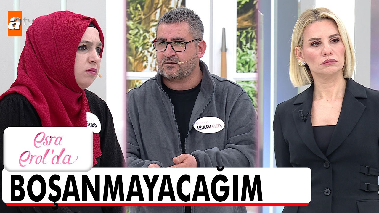 Sana boşanma huzurunu tattırmam Suna - Esra Erol'da 16 Mart 2026