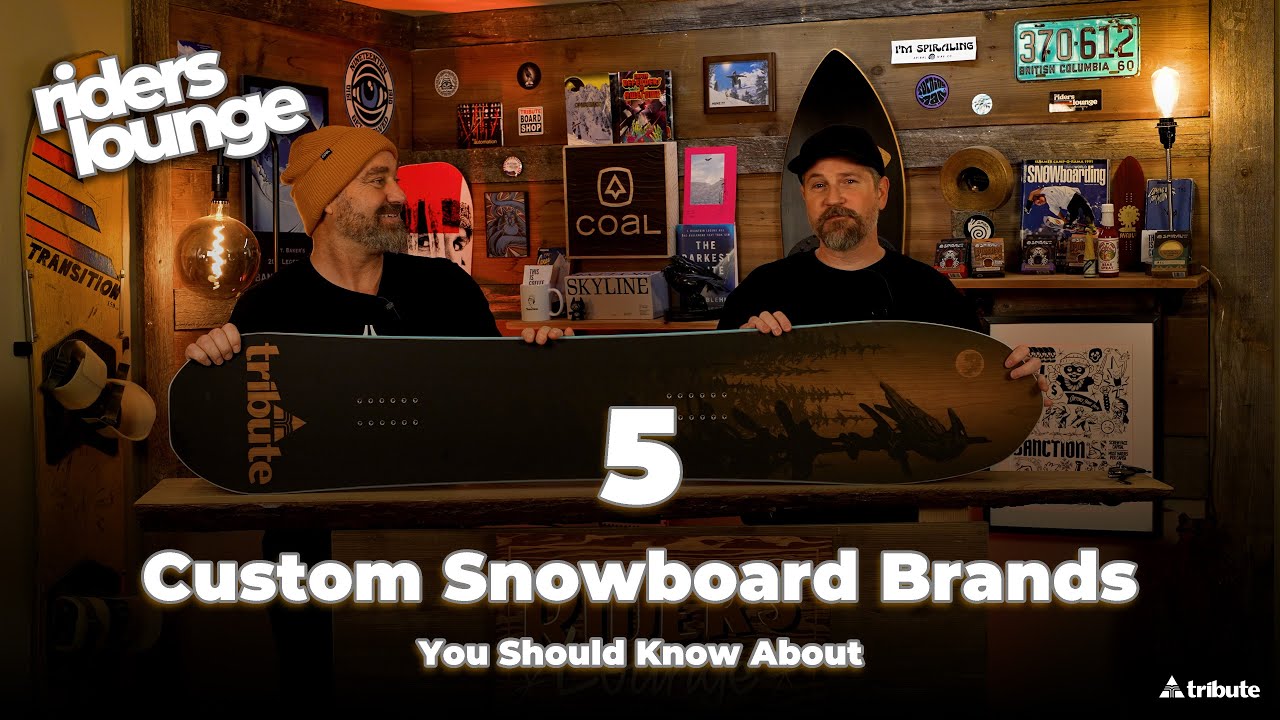 Custom Snowboards ?  These are Brands you need to Know!