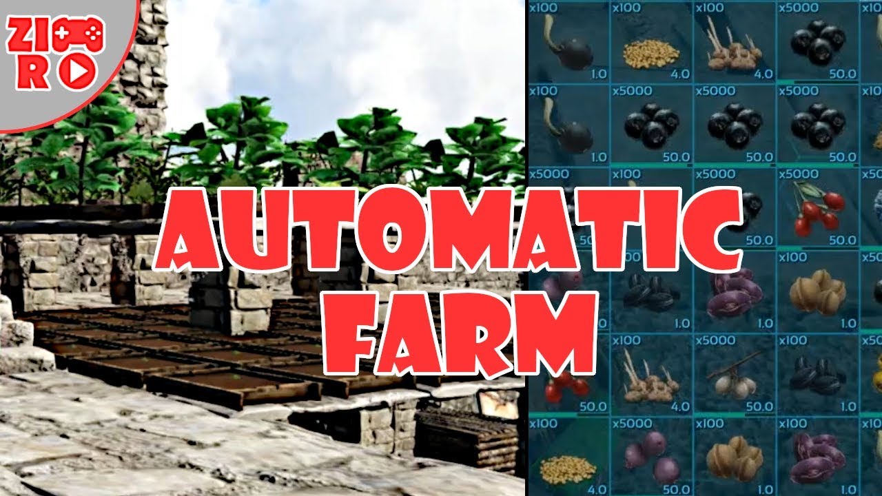 How to make an Automatic Farm in ARK Survival Evolved | S+ Structures