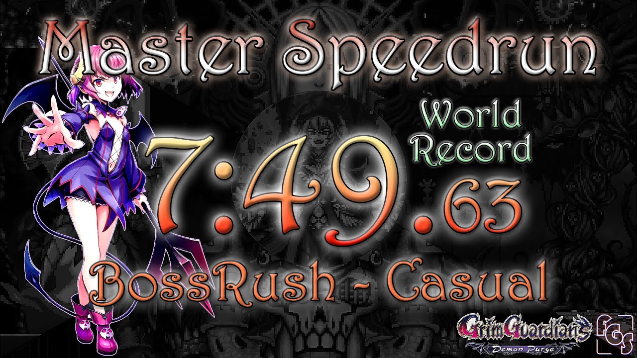 Grim Guardians Demon Purge - Boss Rush Master speedrun 
