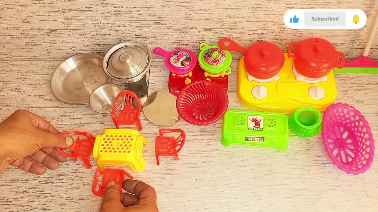 8:39Minutes Satisfying with Unboxing Automatic Kitchen Appliance Playset ASMR No Talking｜Review Toys