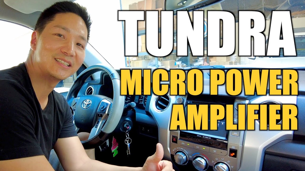 Установка усилителя Beat-Sonic своими руками на Toyota Tundra