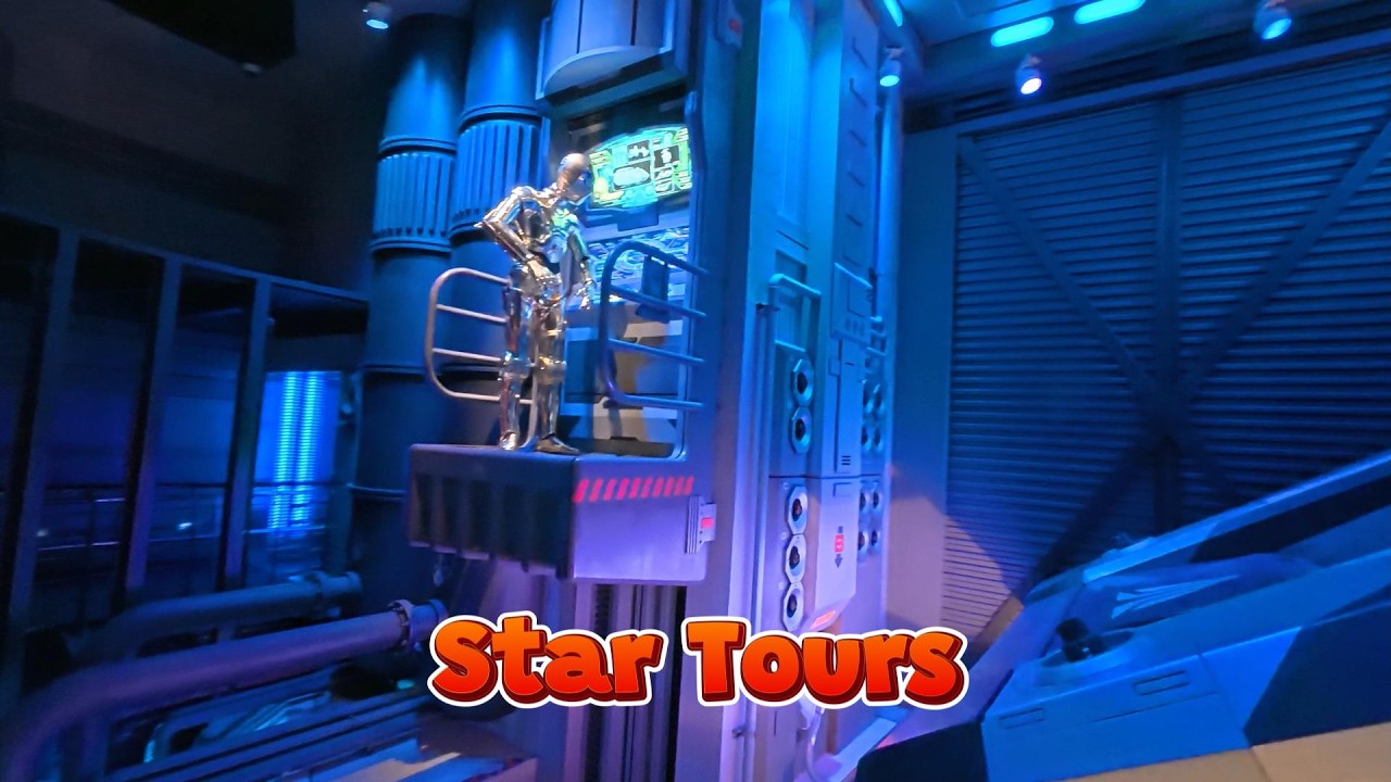 DISNEY'S Star Tours Hollywood Studios Ride Experience