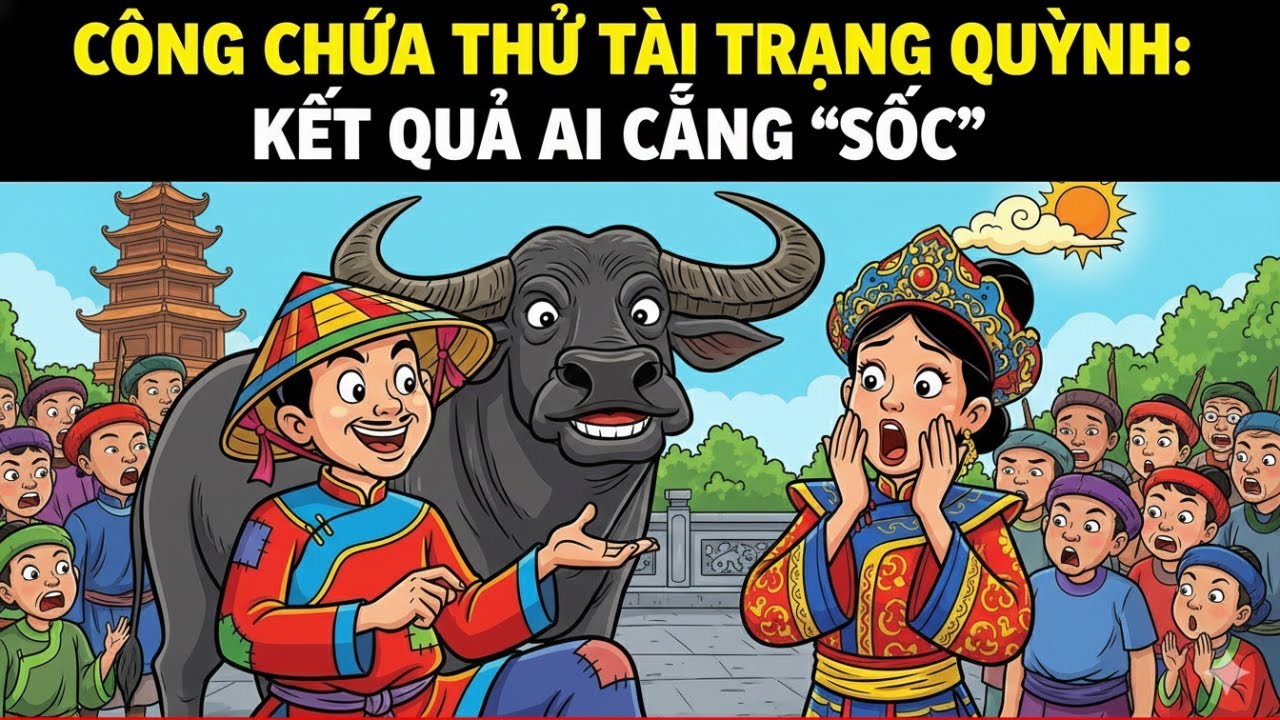 Công chúa thử tài TRẠNG QUỲNH: kết quả ai cũng “sốc”