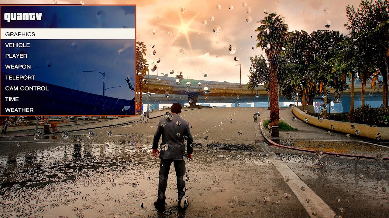 Gta 5 | Обучающее видео по Quantv 3.0 + Геймплей | Руководство по Quantv 3.0 | Трейнер для Gta 5 ...
