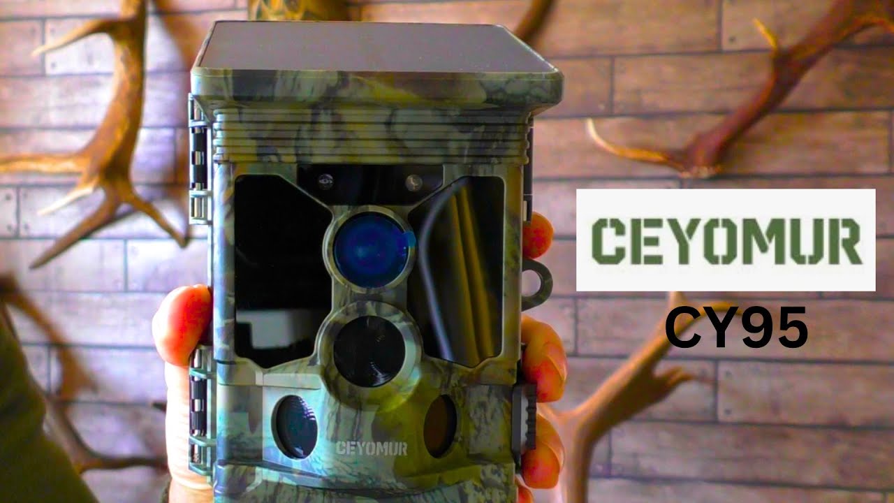 CEYOMUR CY95 SOLAR POWERED TRAIL CAMERA FULL REVIEW