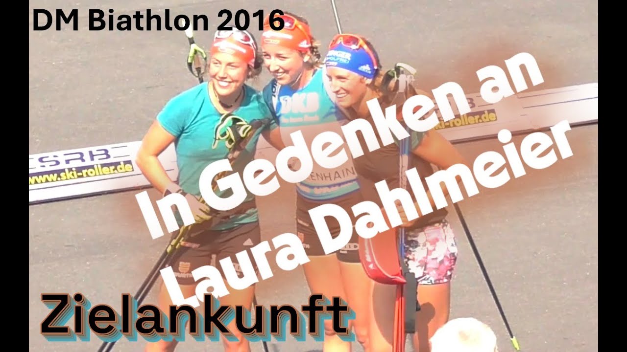 In Gedenken an Laura Dahlmeier  bei den Deutsche Meisterschaften im  Biathlon 2016 #biathlon