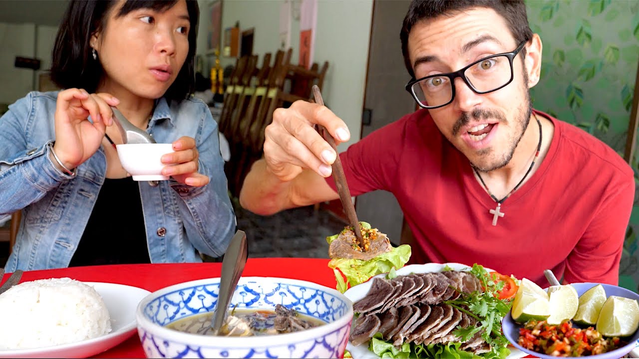 Chinese Muslim AMAZING Cured Beef Recipe + Medicinal Black Chicken and Mountain Hike in Mae Salong