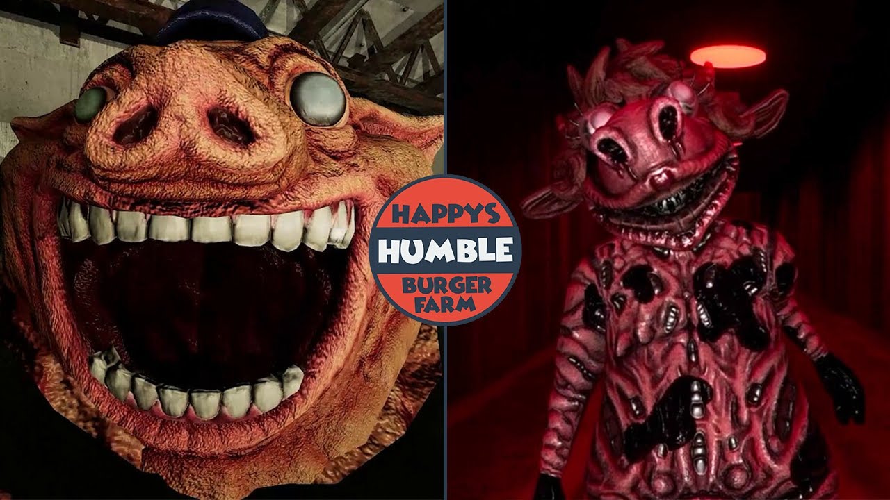 Happy's Humble Burger Farm - All Bosses & Ending