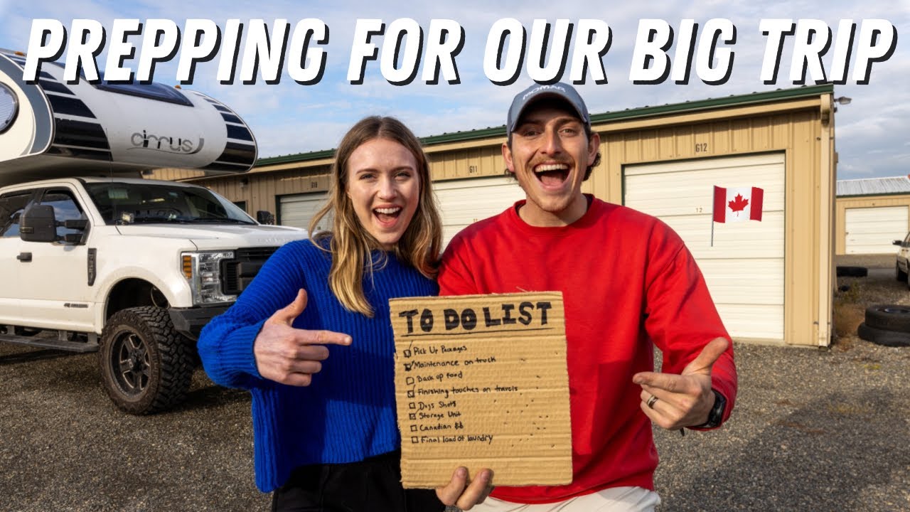 ALASKA RV PREP | PRE-ROADTRIP TO DO LIST | Truck Camper Maintenance | Traveling to Canada with dogs