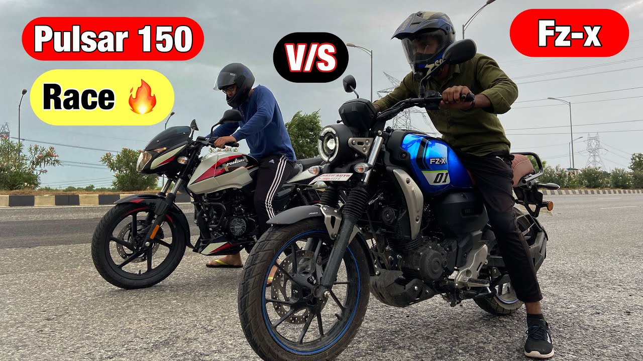 Yamaha Fzx vs Bajaj Pulsar 150 Drag Race 2021 | Tight Fight 🔥