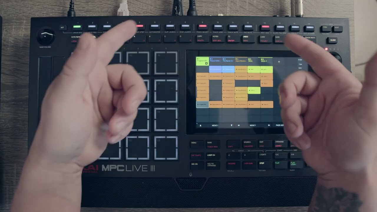The Clip Matrix Pt 2 FX Clips MPC Live 3