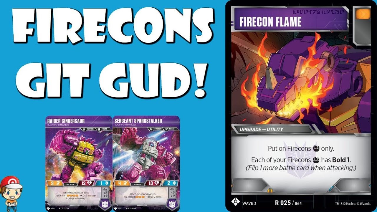 Firecon Flame Makes Your Firecons Way Better in the Transformers TCG!