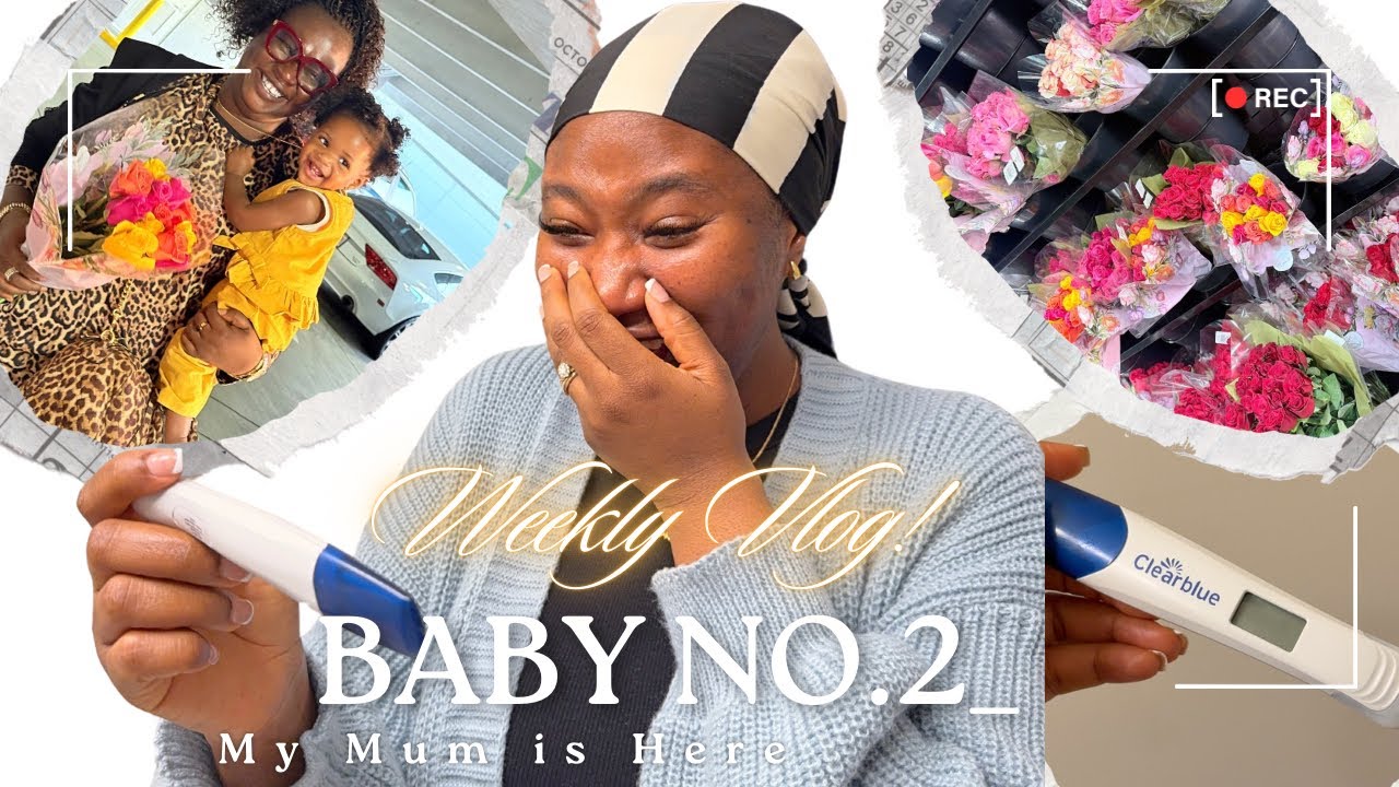OMG AM I PREGNANT AGAIN?? LIVE PREGNANCY TEST + MY MUM IS BACK AGAIN + So much going On…
